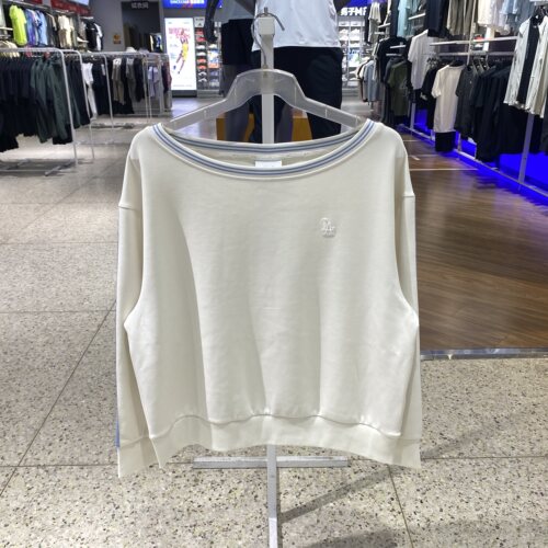 MLB卫衣长袖套头衫女26秋季新款休闲运动服3FMTV0764-07CRS