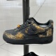 耐克Air 黑棕运动板鞋 Force Nike AF1空军一号男鞋 IH1221 001