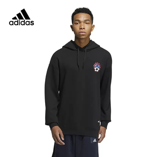 阿迪达斯连帽男女情侣卫衣冬季 运动卫衣套衫 Adidas 正品 IB2778