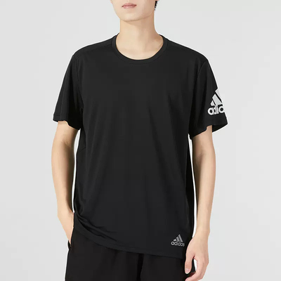 Adidas/阿迪达斯男子经典简约百搭休闲运动圆领透气短袖T恤HB7470