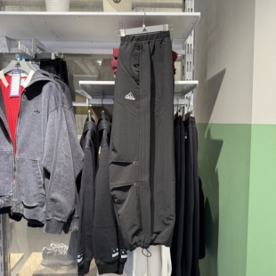 裤 梭织宽松百搭运动工装 JD5415 男25新款 Adidas阿迪达斯三叶草长裤