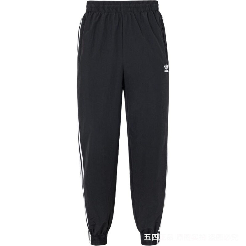 adidas阿迪达斯男装三叶草休闲透气百搭梭织运动裤KB2465 - 实物图
