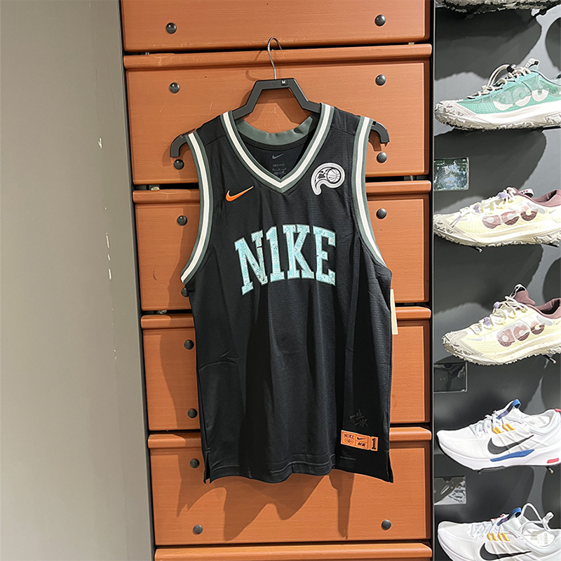 正品NIKE/耐克男子夏新款篮球运动训练休闲无袖T恤背心HF6136-010