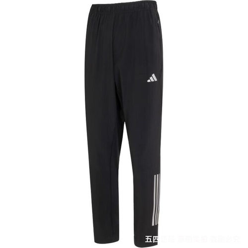 adidas阿迪达斯夏男速干透气GYM+三条纹梭织长裤IM7484