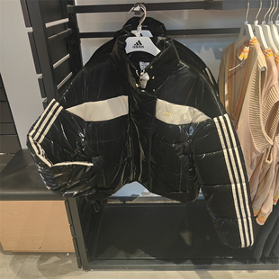 休闲运动户外保暖外套棉服 正品 Adidas 阿迪达斯女子秋冬季 IA3919