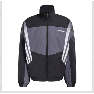 adidas阿迪达斯三叶草美式足球风夹克2026春男梭织外套 KS8326