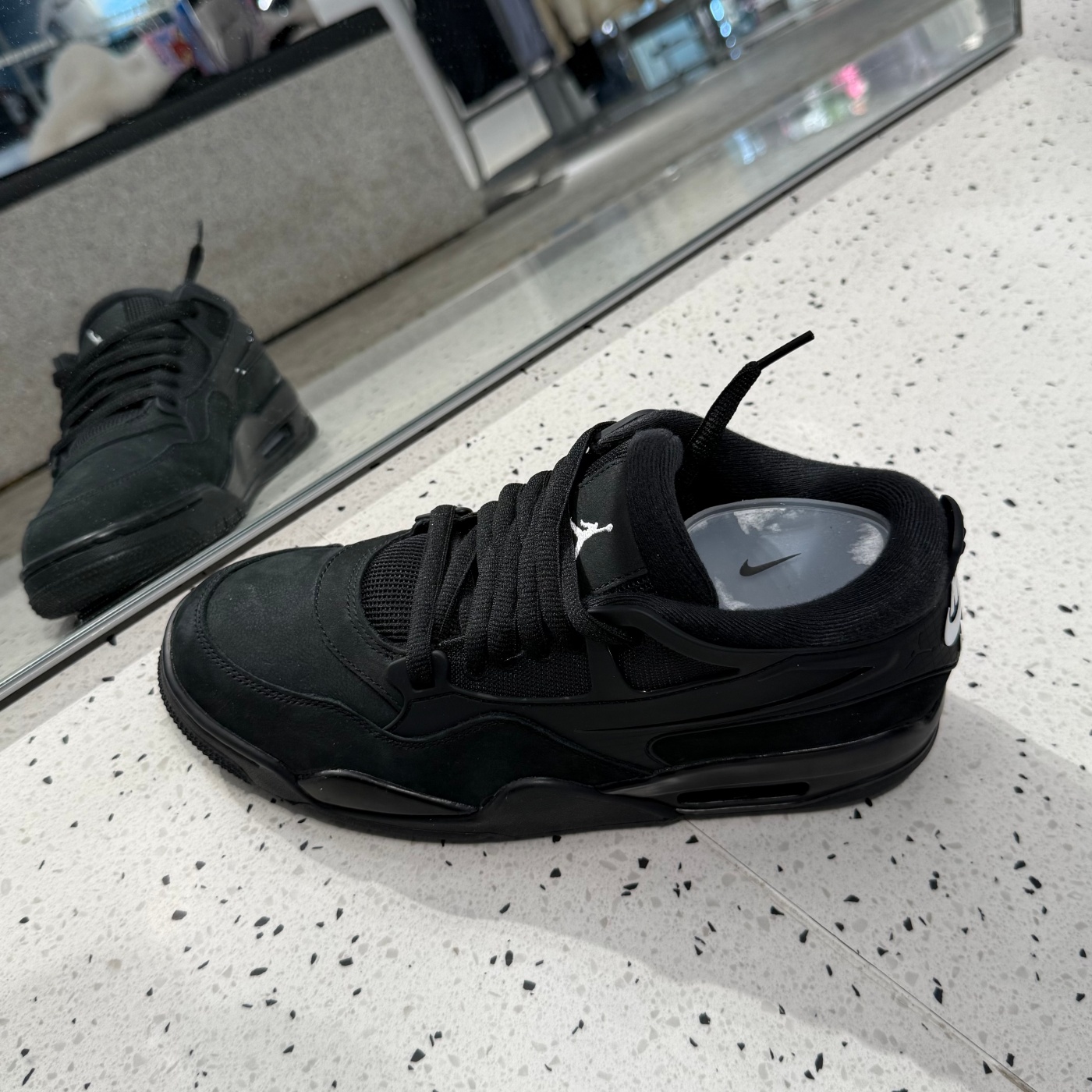 Nike耐克男子板鞋Jordan4RM骑士黑武士休闲篮球运动鞋FQ7939-004