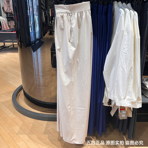 Nike/耐克24.7女25夏季新款高腰阔腿运动速干长裤HQ0236-104