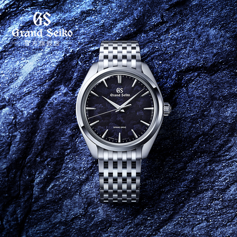 【新款御神渡】GrandSeiko冠蓝狮gs简约SD手动上链手表男SBGY043G
