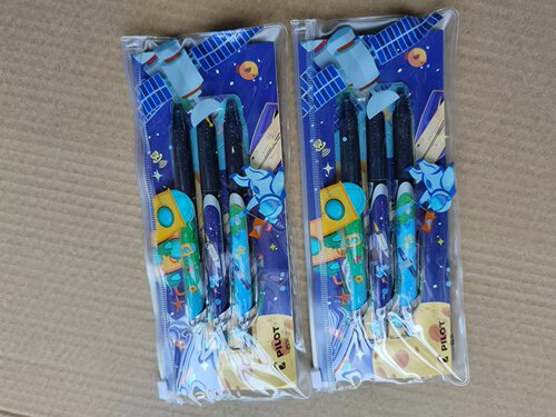 日本百乐BXRT-V5限定笔宇宙探险中性笔0.5黑色笔v5rt