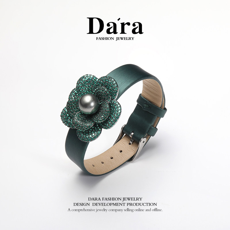 Dara/戴拉10-11mm大溪地铂金灰海水珍珠腕带手链手饰一款多戴项链,珠宝/钻石/翡翠,手饰,淘宝优惠券,粉丝福利购,淘宝优惠卷