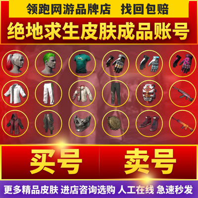 绝地求生PUBG排位吃鸡库存皮肤