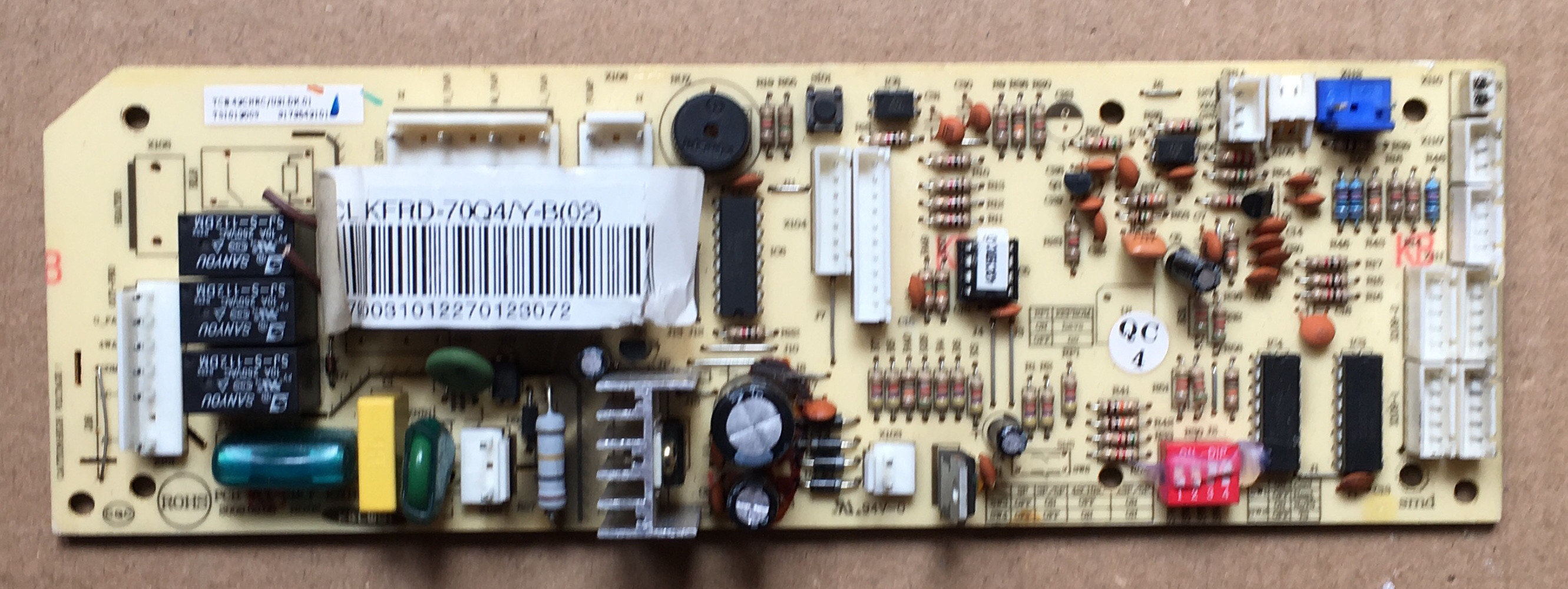 tcl空调天机电7路控制花主板/kfrd-0q4/y-(b02)/tcl-smcf-kz-(hb)