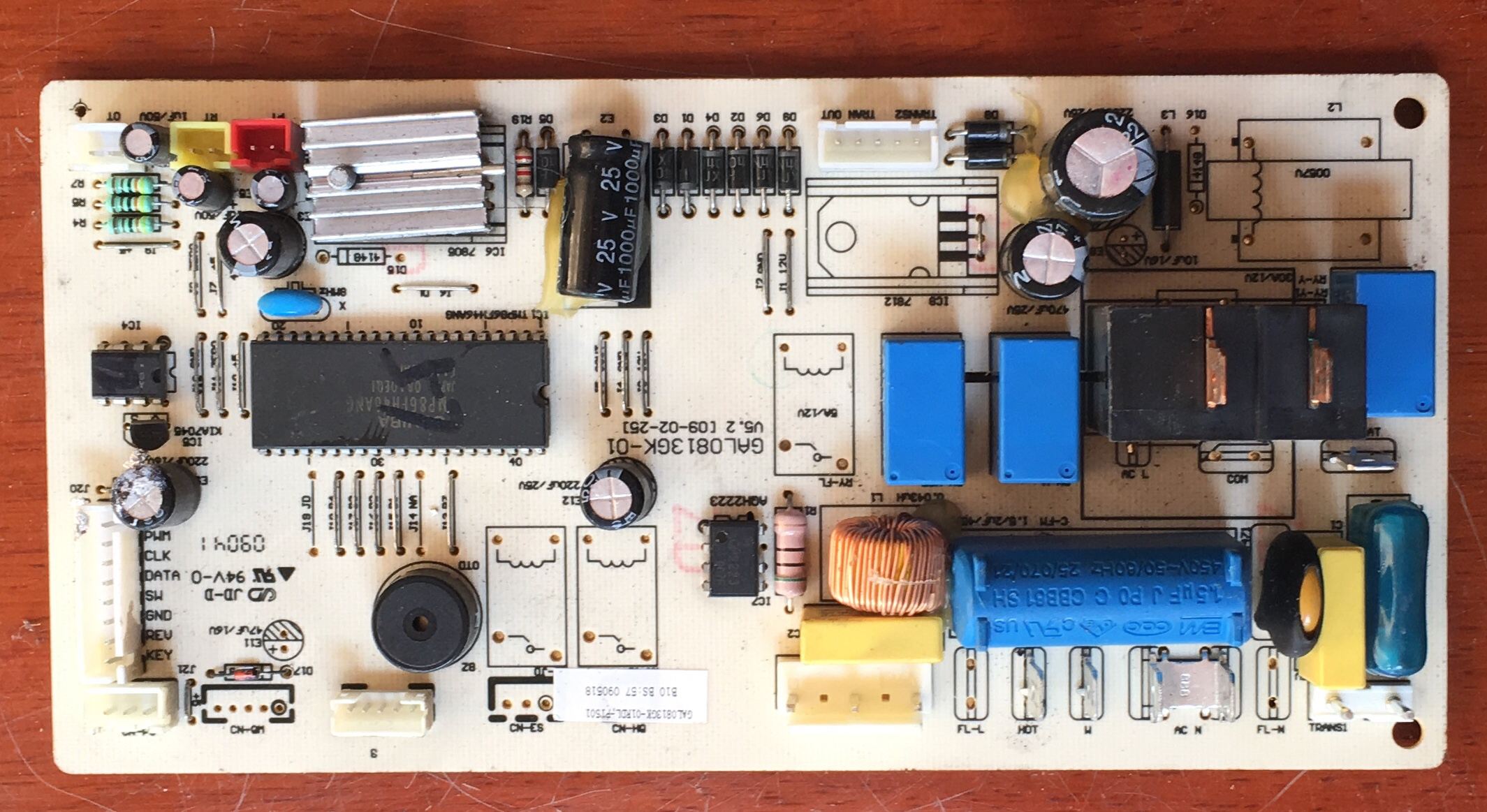 格兰仕空调电脑板 显示板 GAL0813GK-01 KFR-26GW/dLP16-130