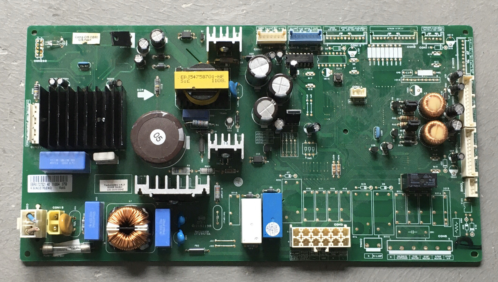 GR-A2075FTA/GR-A2075FHA主板图片
