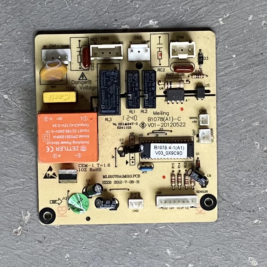 美菱冰箱配件电脑版B1078