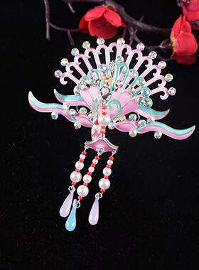 【老旦点绸正凤】戏曲点绸头饰娘娘千金头饰高质量京剧豫剧配饰