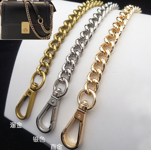 寇迟包适用点点压痕压花链条 女包包带包链子单买斜跨单肩金属带