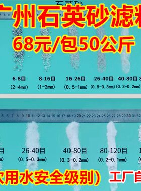 石英砂水处理 过滤 石英沙滤料自来水 地下水  污水 酒店垃圾桶砂