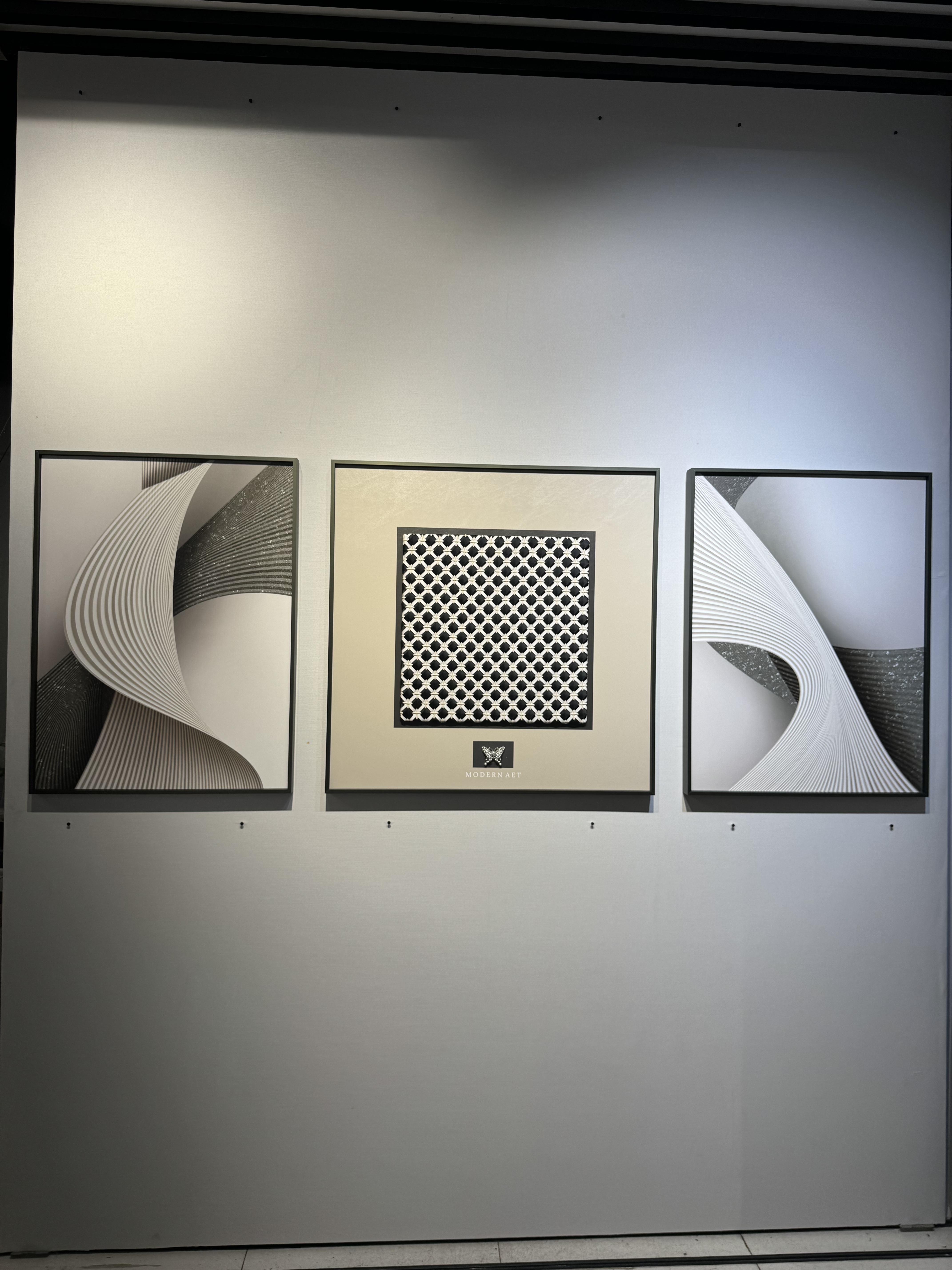 现代简约客厅装饰画高级感大气沙发背景墙挂画抽象极简新款玛瑙画