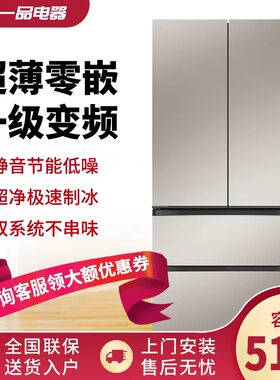 Ronshen/容声 BCD-515W60FZBAS双系统法式多门超薄嵌入式制冰三包