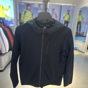 太空旅行者户外运动风女士连帽抓绒衣拉链夹克保暖外套