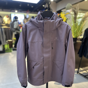 太空旅行者户外风连帽三合一加绒女修身商务休闲外套冬季保暖