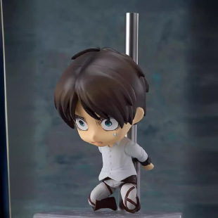 动漫 进击的巨人375#  q版粘土艾伦·耶格尔盒装手办公仔模型礼物