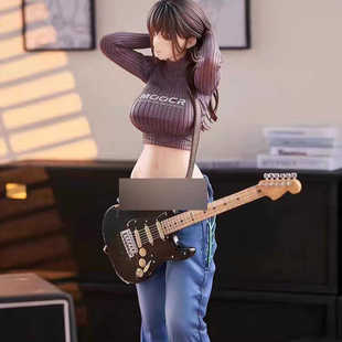 优质版国产原画吉他妹妹手办美少女动漫模型摆件盒装景品生日礼物