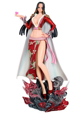 海贼王手办 LX 女帝 GK 波雅 汉库克 爱心 站姿姿态 雕像摆件盒装