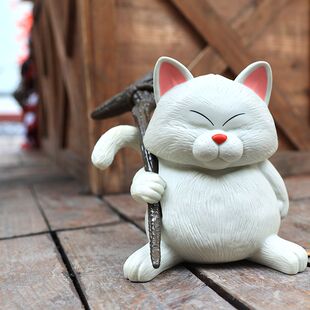 七龙珠手办动漫周边公仔加林仙人猫仙人卡林塔圣水猫神模型摆件