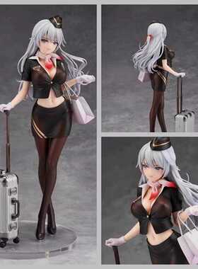 公仔动漫 stewardess 原画 空姐 粟原诗织 美少女系列 盒装手办