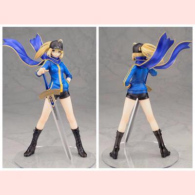 Fate/Stay night 女主角X塞巴Saber莫德雷德模型摆件盒装手办公仔