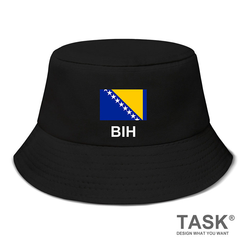 波黑bosnia and herzegovina渔夫帽男女帽子防晒帽遮阳帽设 无界