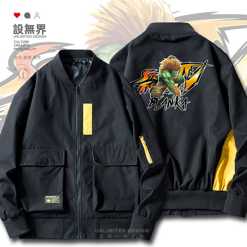 街霸游戏人物布兰卡Blanka兽夹克