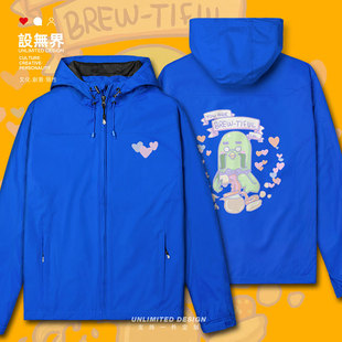 动物森林游戏鸽子老板布鲁斯特咖啡梦幻少女冲锋衣男女潮设 无界