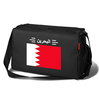 巴林Bahrain国家健身包行李包包袋潮流学生斜挎背包男女包设 无界