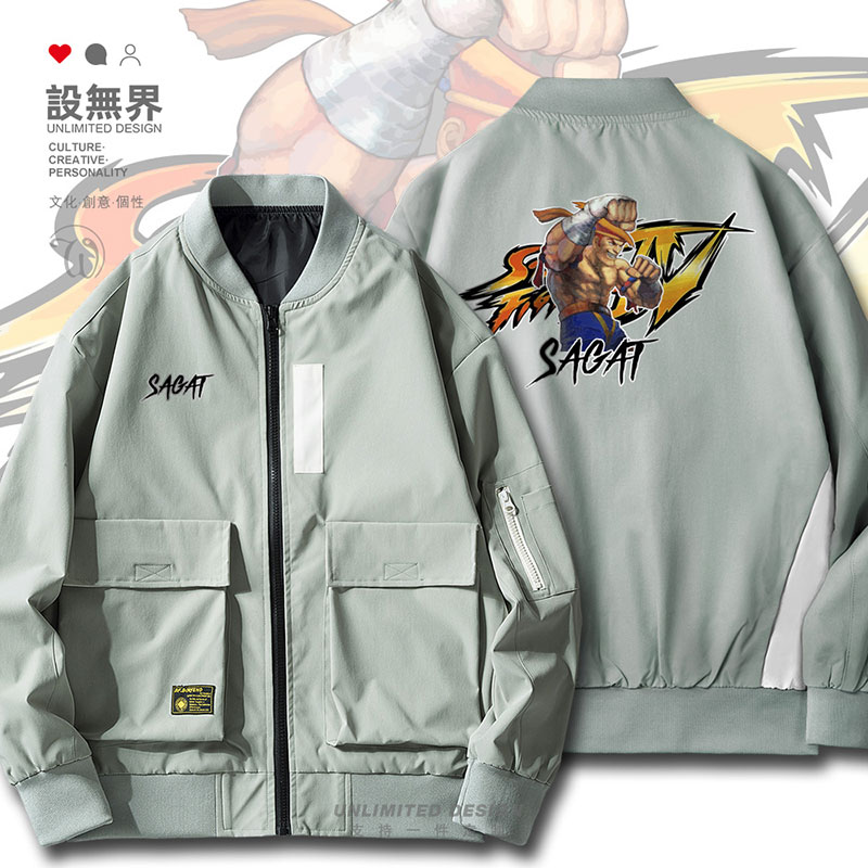 街霸拳王沙加特Sagat个性定夹克