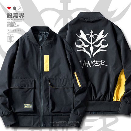 动漫Fate/zero印记Lancer枪骑士原宿风加厚夹克男女外套秋设 无界