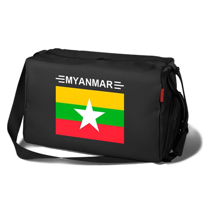 缅甸单肩学生旅行袋斜挎健身包