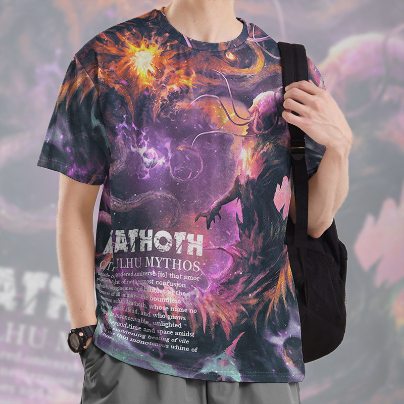 克苏鲁神话阿撒托斯万物速干T恤
