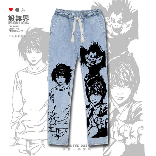 死亡笔记DEATHNOTE动漫联牛仔裤