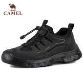 商场同款 骆驼男鞋 户外休闲鞋 轻便软底圆头防滑耐磨徒步鞋 秋季 新款