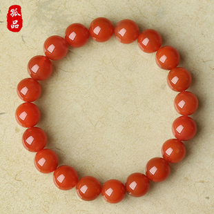 【孤品】樱绯结运·满红满色樱桃红南红玛瑙手串手链亲宝水晶饰品
