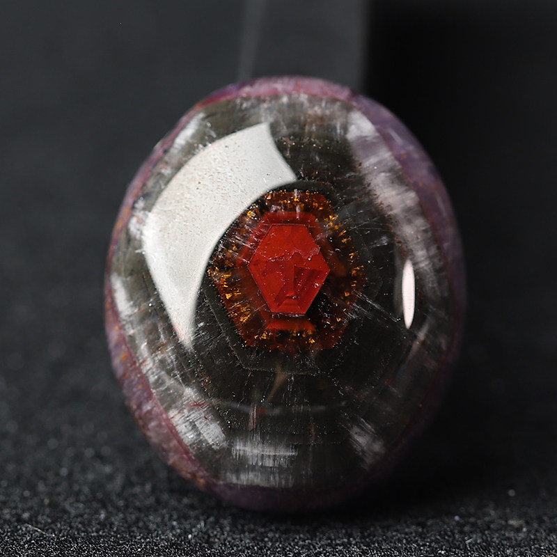 【20年老仓年终捡真漏】老料极光粉晶超七玛瑙吊坠破执价结缘直播,饰品/流行首饰/时尚饰品新,颈饰,淘宝优惠券,粉丝福利购,淘宝优惠卷