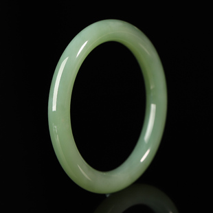 【20年老仓年终捡真漏】老料乌兰海和田玉手镯天然破执价结缘