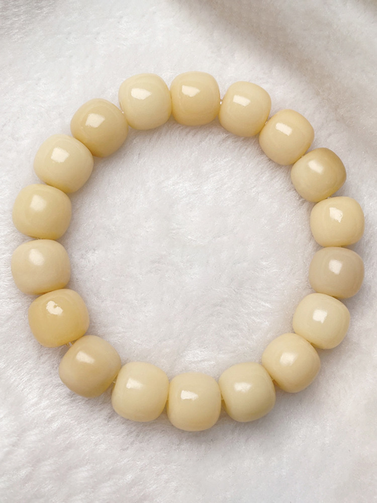 亲宝水晶白玉菩提老型珠手链