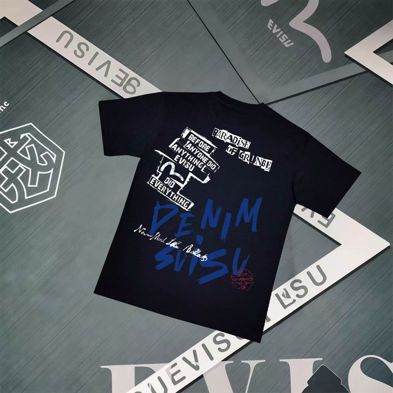 福神短袖男士 潮2026新款海鸥字母涂鸦印花纯棉时尚百搭休闲T恤女,运动服/休闲服装,运动T恤,淘宝优惠券,粉丝福利购,淘宝优惠卷