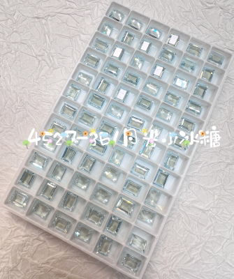 施华洛华子钻4527透底美甲钻