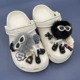 适配Crocs洞洞鞋 饰扣 小众搞怪可爱装 配饰高级感毛绒毛球鞋 花套装